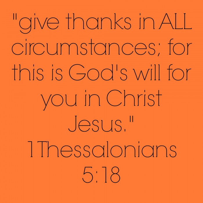 1 Thessalonians 518