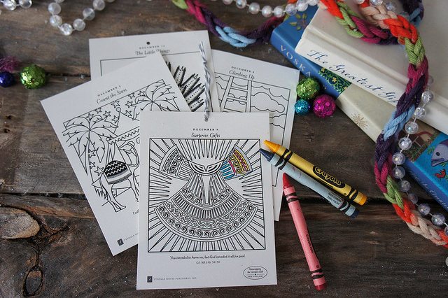 Ann Voskamp's coloring pages