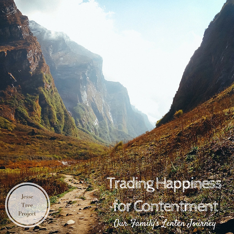Trading Happiness for Contentment